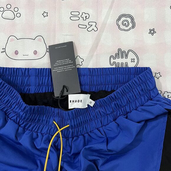 Rhude Blue Sports Shorts - Picture 4 of 6